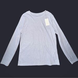 A New Day Silver Long Sleeve Tee